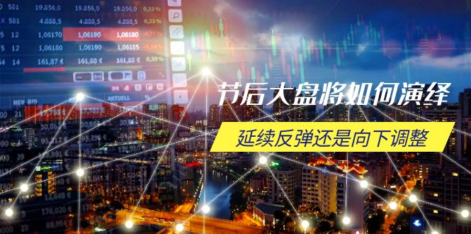 （14065期）节后大盘将如何演绎，延续反弹还是向下调整，关键时间点和空间位待解-个人技术分享